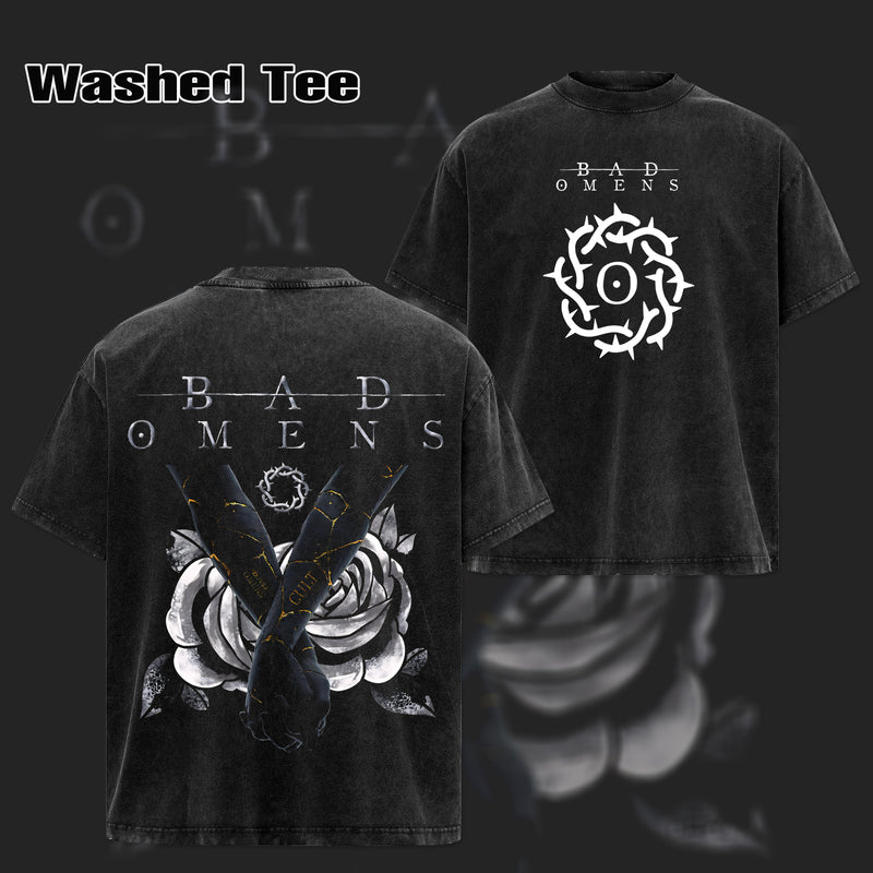 Retro Bad Omens Merch Bad Omens American Metalcore Band T Shirt & Hoodie
