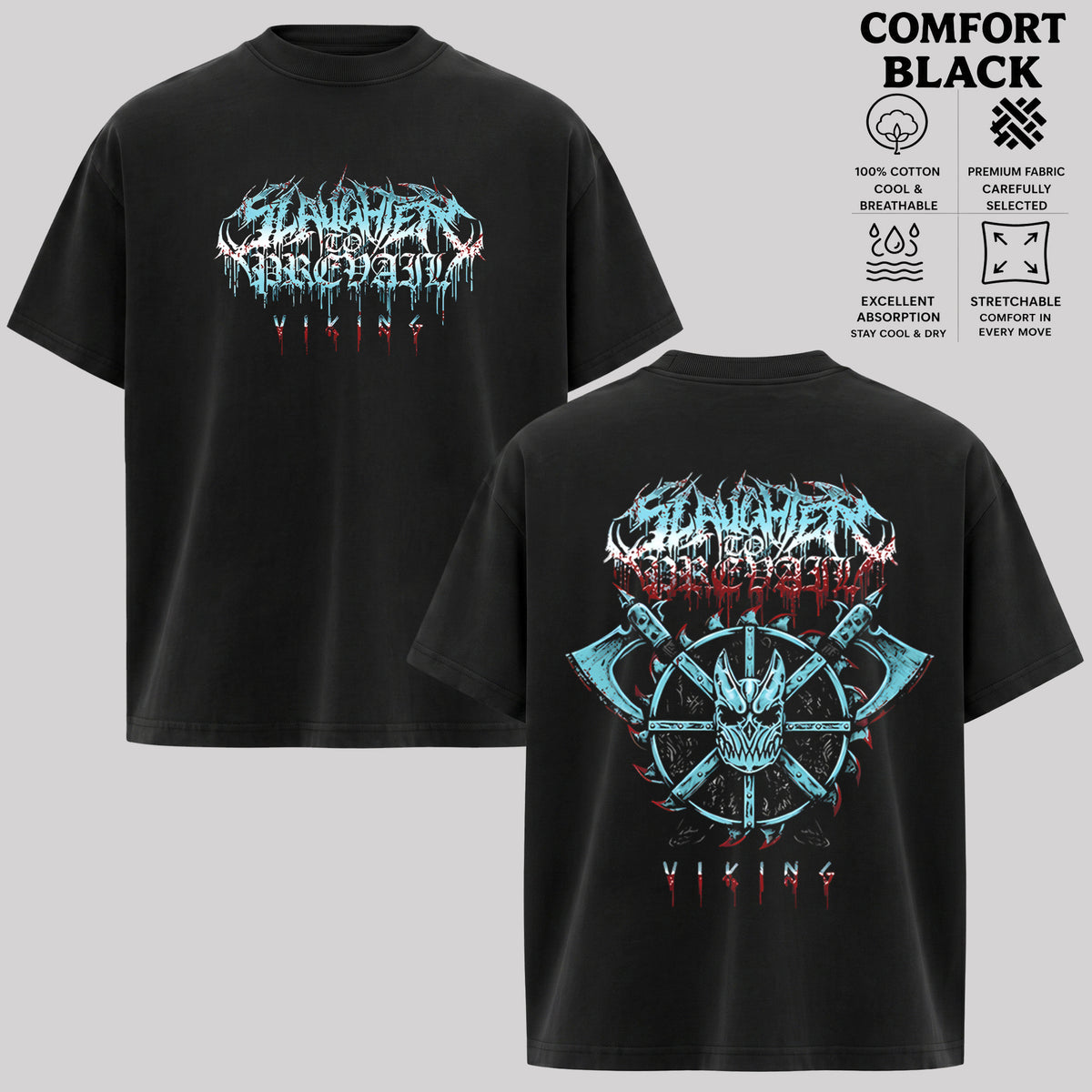 Slaughter to Prevail Band Shirt, Metal Graphic Tee