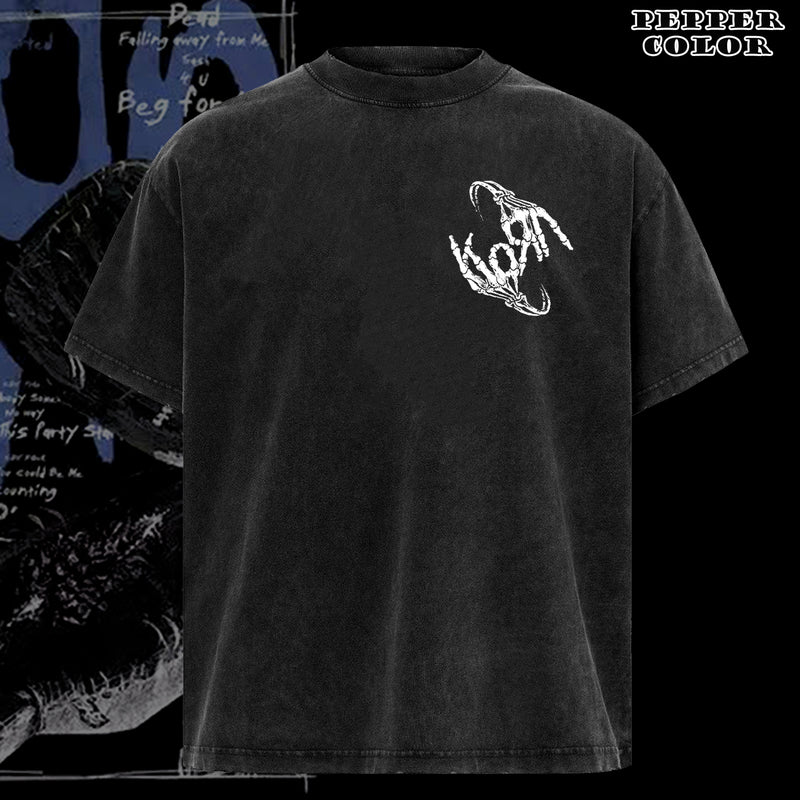 Retro Korn Issues Ragdoll T-Shirt Black