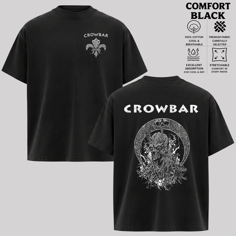 Crowbar Demon Fleur De Lis Graphic T-Shirt & Hoodie