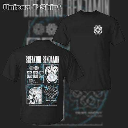 Vintage Breaking Benjamin X-Ray Collage T-Shirt & Hoodie