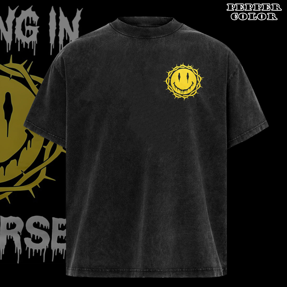 Retro 2025 Falling in Reverse Graphic Cotton Shirt