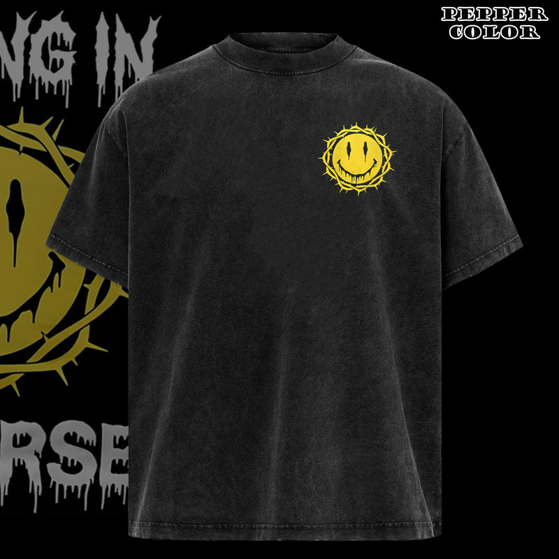 Retro 2025 Falling in Reverse Graphic Cotton Shirt