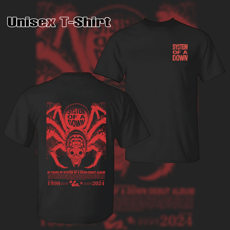 Vintage SYSTEM OF A DOWN BAND T-SHIRTS & Hoodie
