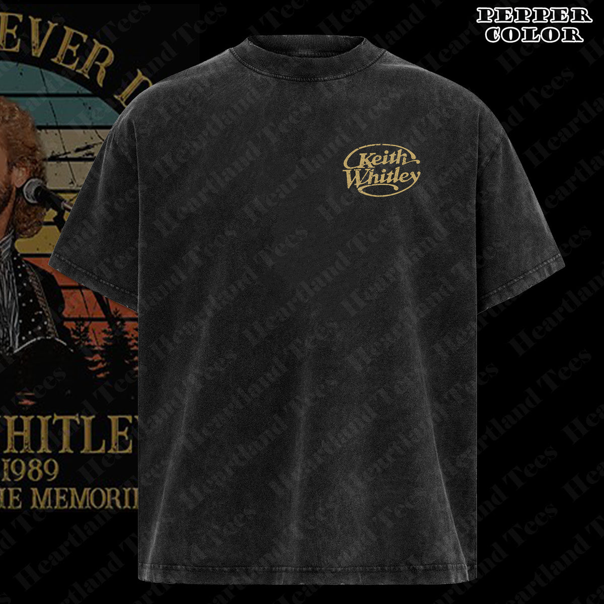 Vintage Keith Whitley American country music Tshirt