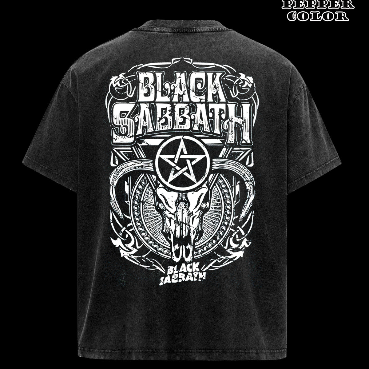 Vintage Y2K Black Sabbath T Shirt Mens Large Black Heavy Metal Rock Band Tee