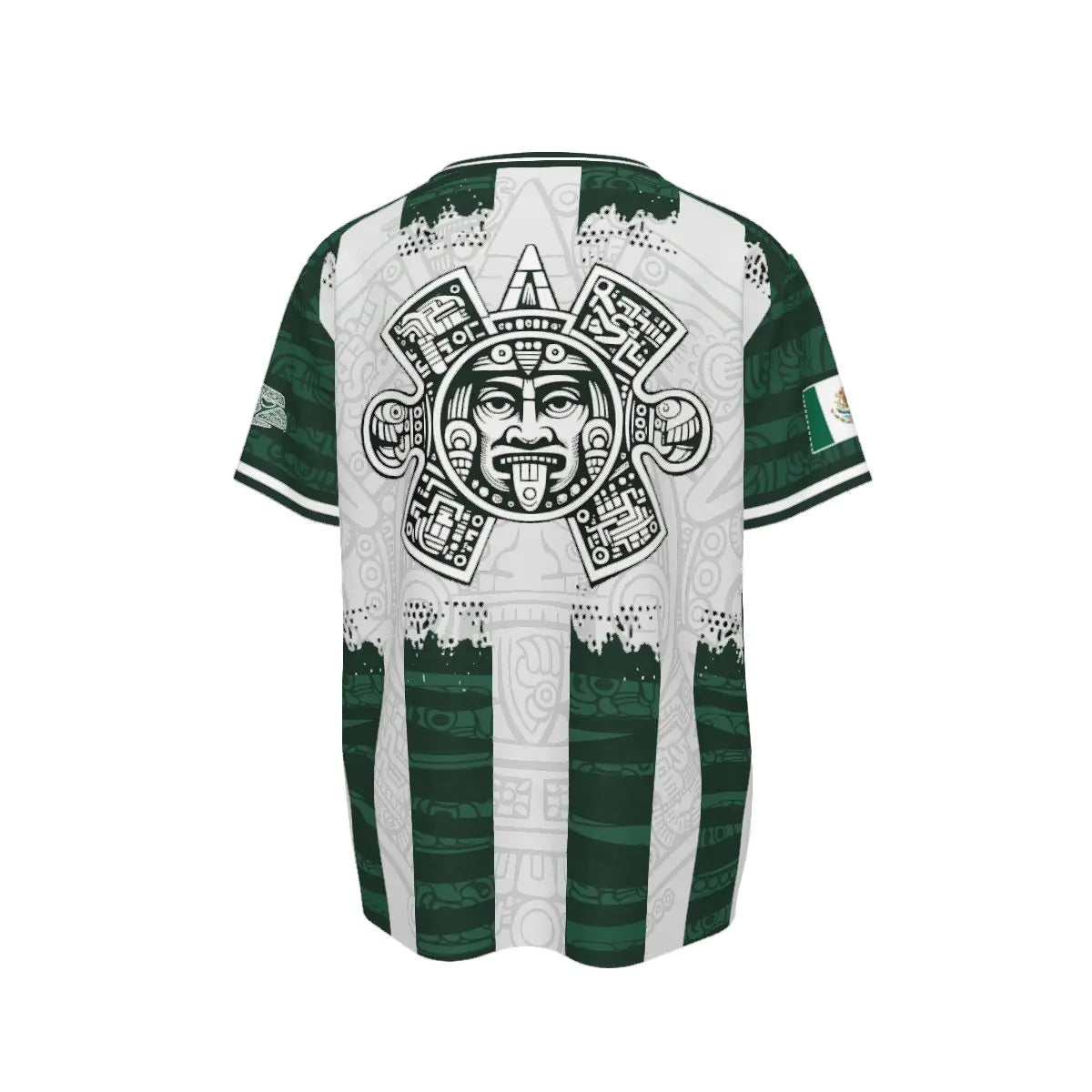 2026 Mexico Aztec Calendar Soccer Jersey, All over Print