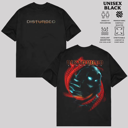 Disturbed Shirt, Vintage Rock Music T-Shirt & Hoodie, Retro Graphic Tee & Hoodie