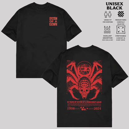 Vintage SYSTEM OF A DOWN BAND T-SHIRTS & Hoodie