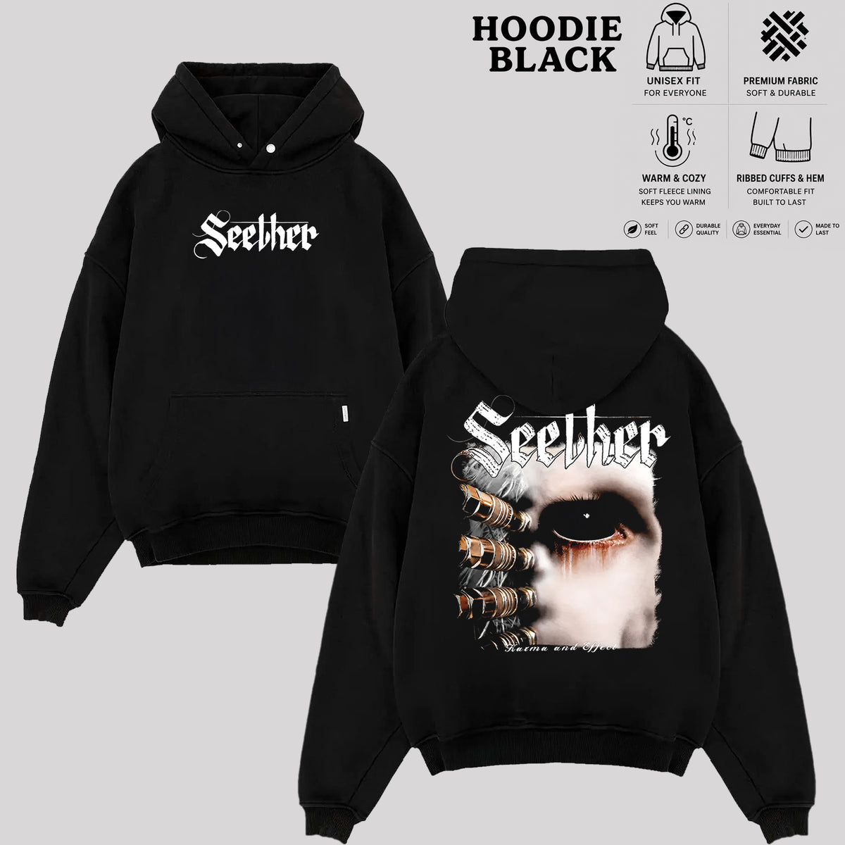 Seether Graphic T-Shirt & Hoodie