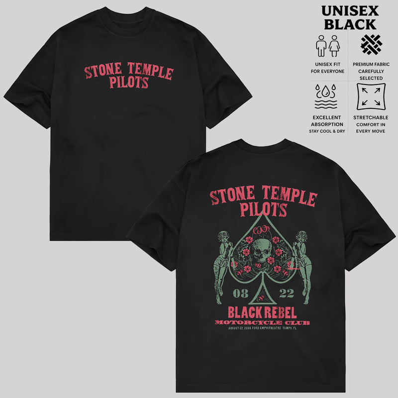 Stone Temple Pilots Band Shirt, Grunge Rock Tee