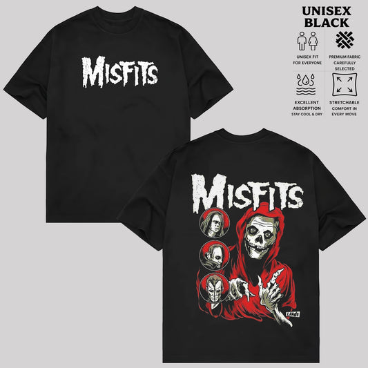 Vintage Misfits Band Shirt & Hoodie, Punk Rock Graphic Tee