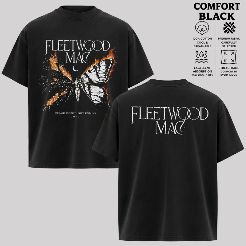 Fleetwood Mac Shirt, Vintage Rock Music T-Shirt & Hoodie, Retro Graphic Tee