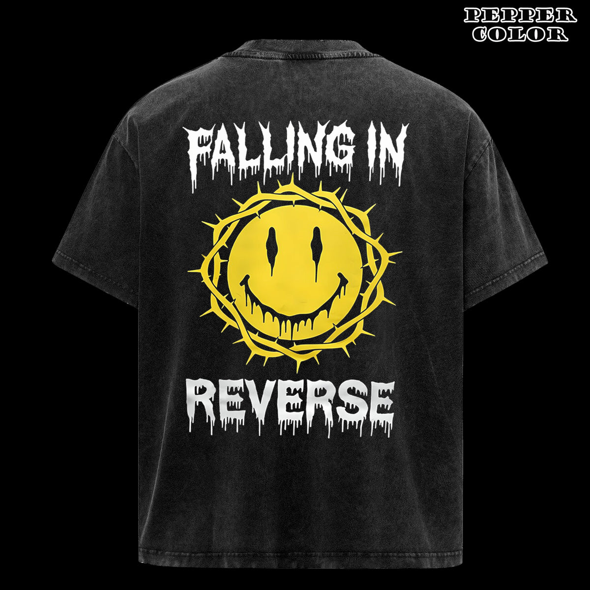 Retro 2025 Falling in Reverse Graphic Cotton Shirt