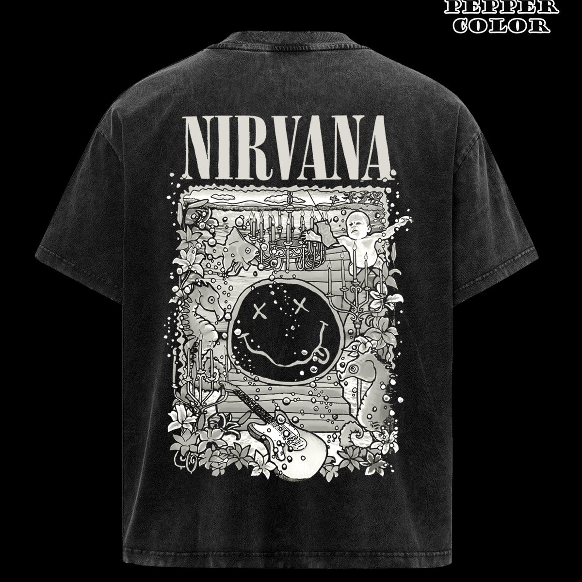Vintage Nirvana Smyle Band Shirt