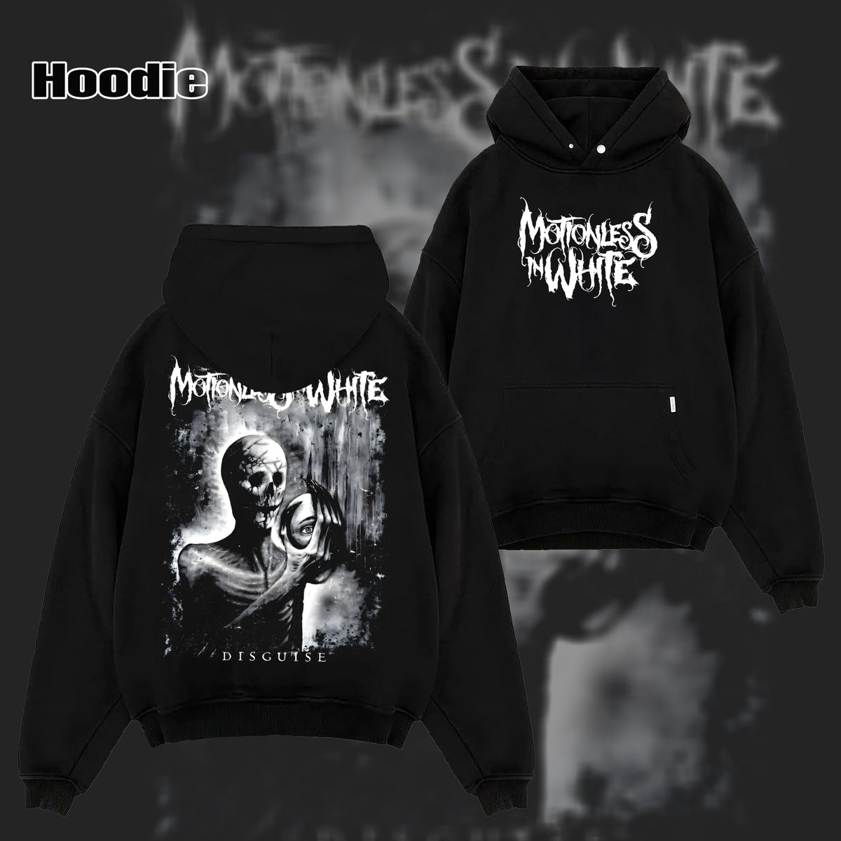 Retro Motionless In White Disguise Album T-shirt , MIW T-Shirt & Hoodie.