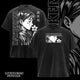 Retro Dayseeker Crying Girl Black T-Shirt
